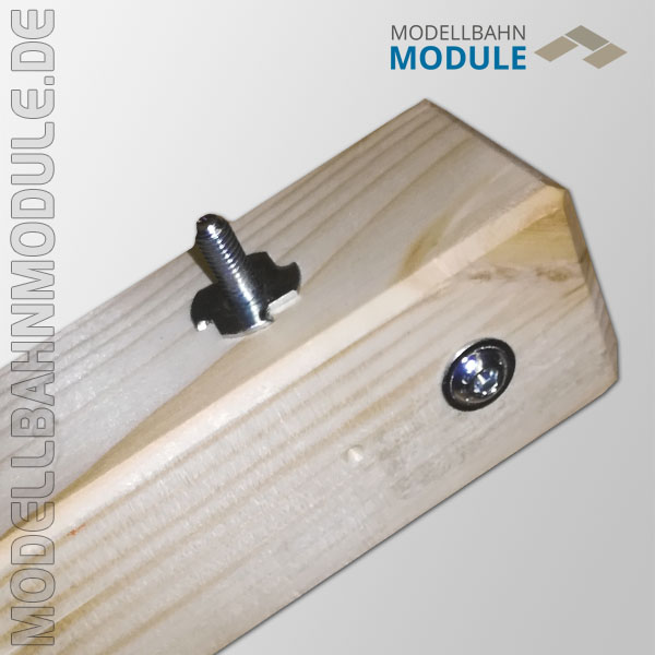 Tischbeine mit Einschlagmuttern Tischbeine mit Einschlagmuttern