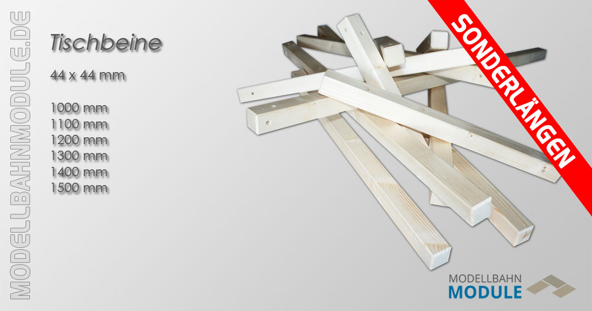 Modultischbeine Sonderlängen Modultischbeine Sonderlängen