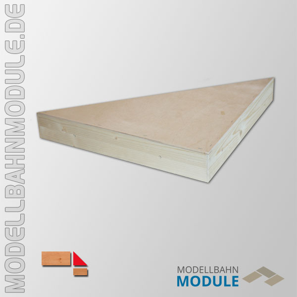 Eckmodultisch 90 Grad 500 mm Eckmodultisch 90 Grad 500 mm