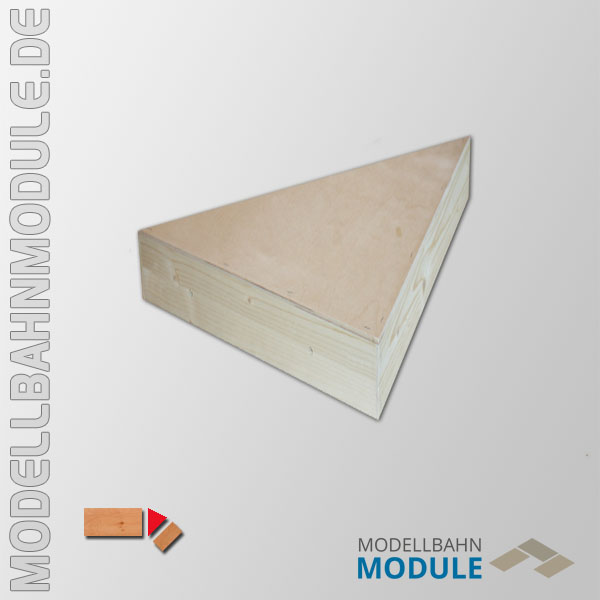 Eckmodultisch 45 Grad 500 mm Eckmodultisch 45 Grad 500 mm