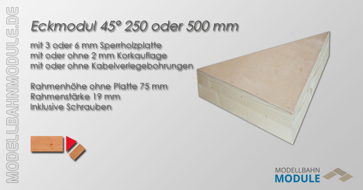 Eckmodultisch 45 Grad Eckmodultisch 45 Grad